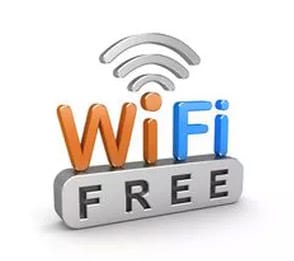 3D Illustration of text that says WiFi Free